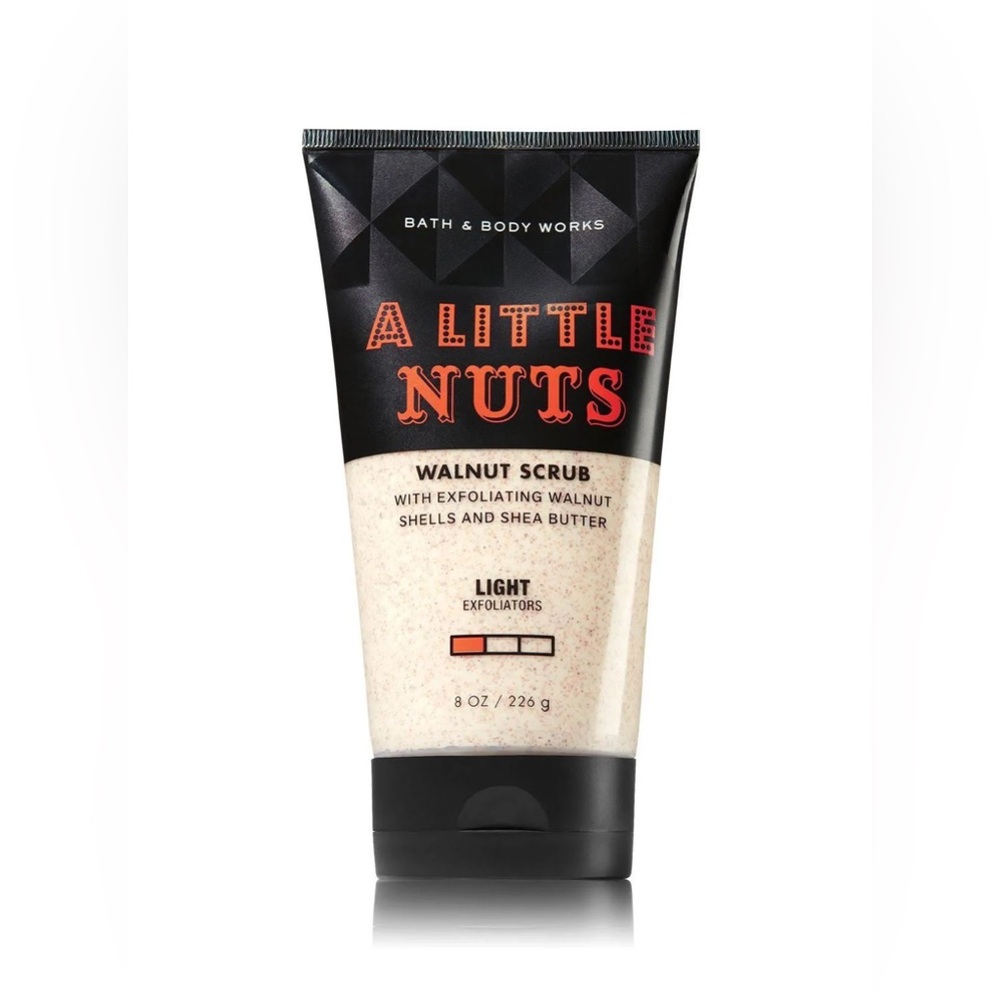 Bath & Body Works Walnut Body Scrub Exfoliating Shea Butter 8oz NWT